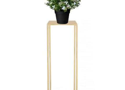 Plantenzuil | Plantentafel | Planten Etagère | Metaal Goud | 100 cm