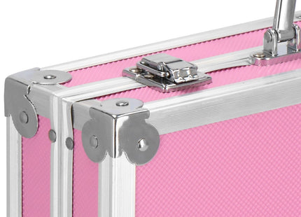 Tekendoos | Tekenkoffer | 145 Delig | 34 x 23 x 8.3 cm | Roze