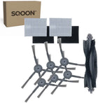 SQOON® vervangingsset geschikt voor Eufy Clean L50 / L60 serie - 9-delige onderhoudskit voor robotstofzuigers