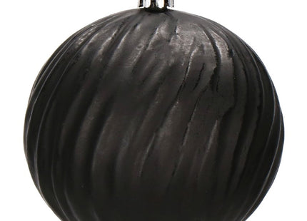 Kerstballen | 30 Stuks | 8 cm | Zwart