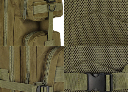 Rugzak | Backpack | Wandelrugzak | Tactical Backpack | 38 Liter | Camouflage | Groen/Bruin/Beige