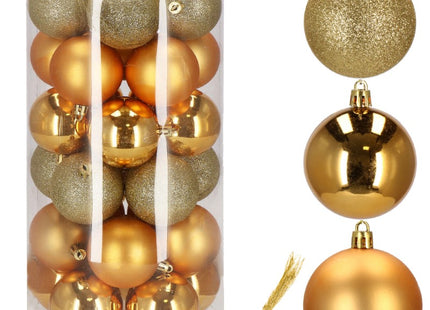 Kerstballen | 30 Stuks | 6 cm | Goud