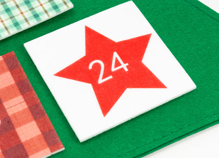 Adventskalender | 24 lades | Vilt | Kerstboom