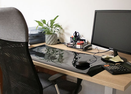 Bureauonderlegger | Antislip | Zwart | 70 x 50 cm