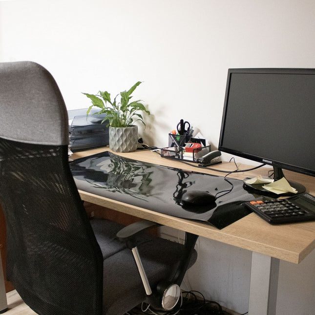 Bureauonderlegger | Antislip | Zwart | 70 x 50 cm