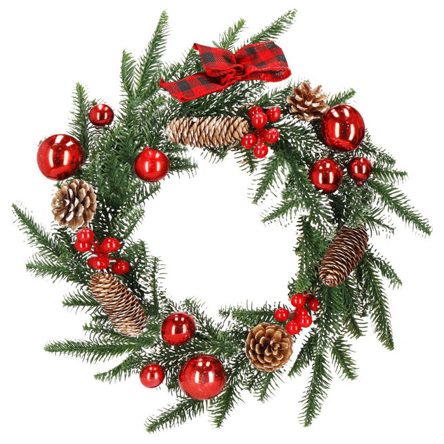 Kerstkrans | Kerst Decoratie | 50 cm