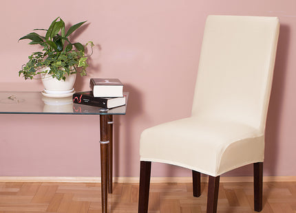 Stoelhoes - Voor Eetkamerstoelen - Met Stretch - Beige