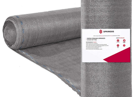 Zichtbreeknet | Rol 1,5 x 50 m | 90 % Schaduw | 140g/m2 | Grijs