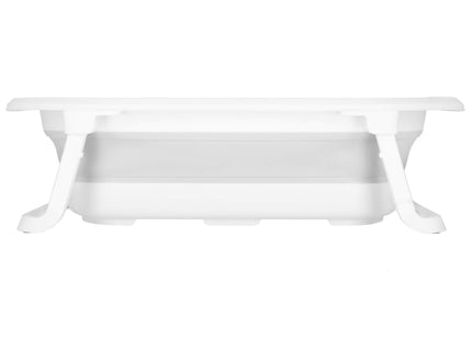 Opvouwbaar Baby Bad - Opvouwbaar - Draagbaar - Met Stop - Tot 12 Maanden - 40 L - Wit - 79 x 49 x 22 cm