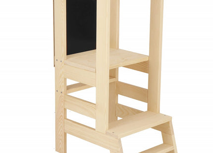 Leertoren Montessori | Leertoren Keukenhulp | Keukentoren | Leertoren Peuters | Stabiel | Met Krijtbord