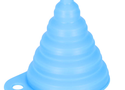 Opvouwbare Trechter - Siliconen - Blauw - 11,5 Cm