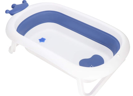 Opvouwbaar Baby Bad - Opvouwbaar - Tot 12 Maanden - 40 L - Blauw - Wit - 83 x 50 x 22,5 cm