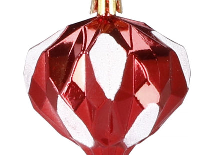 Kerstballen | 153 Stuks | Rood/Wit