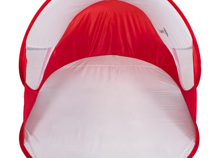 Strandtent | Pop-Up Strandtent | UV Filter | Inclusief Draagtas | 120 x 200 cm | Rood