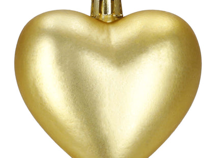 Kerstballen | 16 Stuks | 5/6/7 cm | Goud | Hartjes