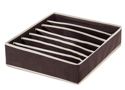 Lade Organizer Kast en Badkamer - 4 Stuks - Verschillende Afmetingen - Bruin/Beige