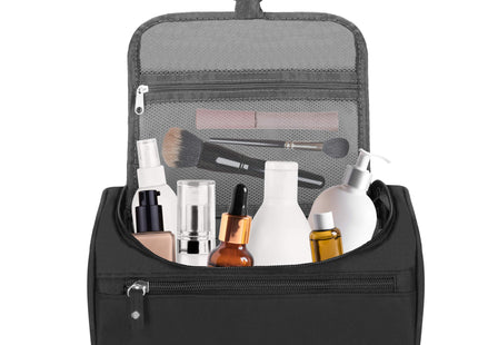 Toilettas - Make Up Tas - Cosmetica - 25x14x15 cm - Zwart
