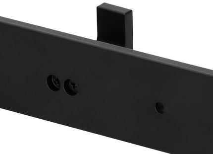 Ophanghaken | Wandhaken | Handdoekhaak | 4 Haken | Zwart