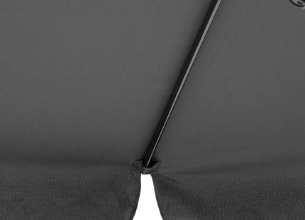 Parasol | Parasols | Kantelbaar | Met Ventilatie | Donkergrijs | 410 cm