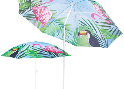 Parasol | Strand Parasol | Parasols | Opvouwbaar | Kantelbaar | 180 cm | Veelkleurig