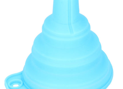Trechter | Opvouwbare Siliconen Trechter | 7 cm | Blauw