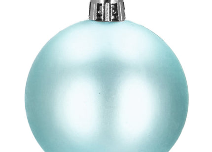 Kerstballen | 77 Stuks | Lichtblauw
