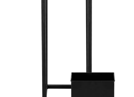 Staande Plantenbak | Plantenbakken | Bloempothouder | Metaal Zwart | 40 cm