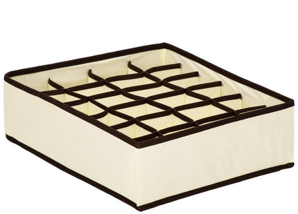 Lade Organizer Kast en Badkamer | 4 Stuks | Verschillende Afmetingen | Crème