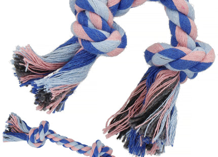 Honden Speelgoed - Duurzaam - Hondenspeeltje - Touw - Blauw/Paars