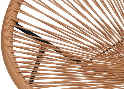 Tuinstoel - Draad - Rotan - Beige - 87 x 70  x 73 CM
