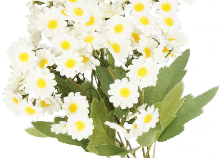Kunstboeket - Sierboeket - Decoratief - 5 Takken - Decoratief - 75 Bloemen - 33.5 cm