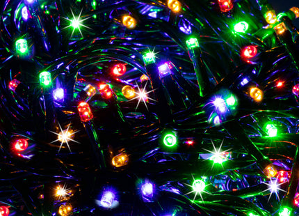 Kerstboomverlichting | met 300 LED Lampjes | 15 M | Multicolor | Flits