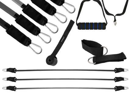 Resistance Band Set | Weerstandselastieken | Weerstandstube Set | Resistance banden | Zwart