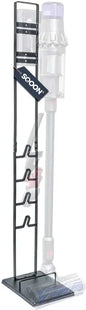 SQOON® - Universele Stofzuiger Standaard voor o.a. Dyson V7, V8, V10, V11, V12, V15 | Ook geschikt voor andere merken zoals AEG, Rowenta, Samsung, Bosch, | Inclusief accessoires' houders