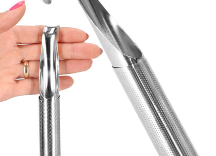 Theezeef | Thee infuser | 15 cm | Zilver