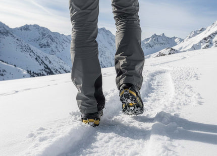 Sneeuwgripzolen Voor Wandelschoenen - Spikes voor Schoenen - Anti Slip - Zwart- 36-40