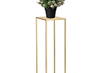 Plantenzuil | Plantentafel | Planten Etagère | Metaal Goud | 80 cm