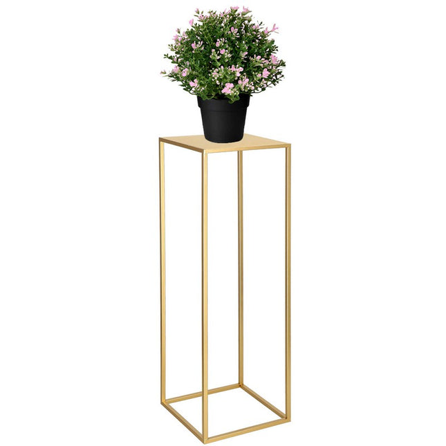 Plantenzuil | Plantentafel | Planten Etagère | Metaal Goud | 80 cm