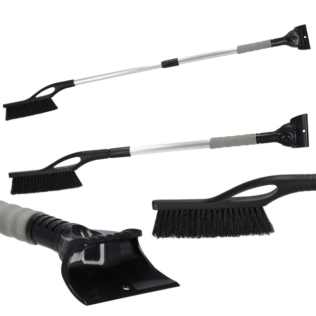IJskrabber - 2 in 1 - Telescoopsteel - Sneeuwborstel - Ruitenkrabber - Auto - Accessoires - Winter