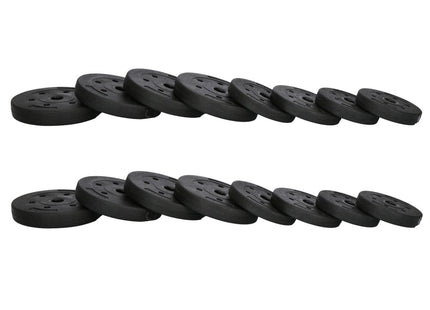 Dumbbell Set | 30 kg | Zwart/Rood