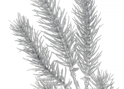 Kersttak | Decoratie | Zilver | 47 cm