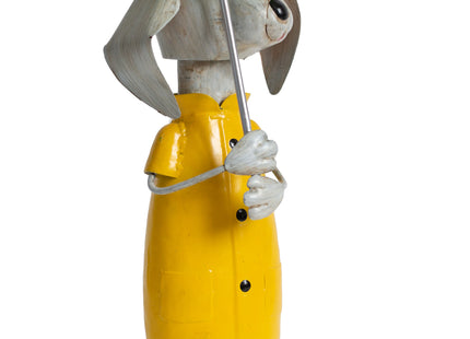 Decoratiefiguur Wolly Het Schaap - Decoratie - Metaal - 14,5 x 14,5 x 41 cm