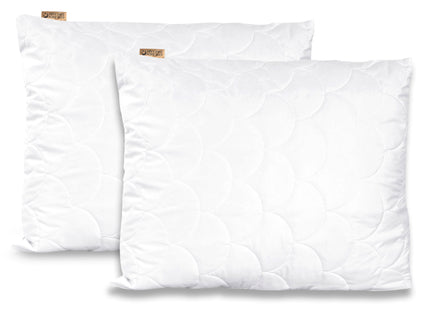 Kussen - 70 x 80 cm - Wit- Hoofdkussen - Anti Allergie & Ademend - All Year kussen - Zomerkussen & Winterkussen