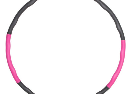 Fitness Hoelahoep | 83 cm | Roze/Grijs