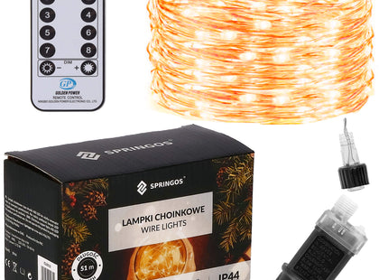 Kerstverlichting - Kerstboomverlichting - 480 LED - Warm Wit - 48 M