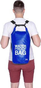 Drybag | Waterdichte Tas | 30 Liter | Blauw