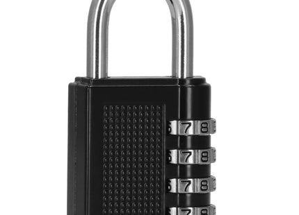 Hangslot - Slot - 4 Cijferig - Bagage - Zwart