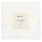 Plaid | Sprei | Deken | 220 x 200 cm | Pluche | Wit