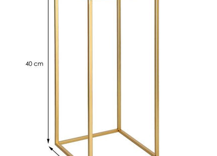 Plantenzuil | Plantentafel | Planten Etag?re | Metaal Goud | 40 cm