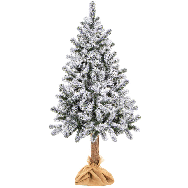 Kunstkerstboom | Snowy Pine Op Stam | 180 cm | Zonder Verlichting